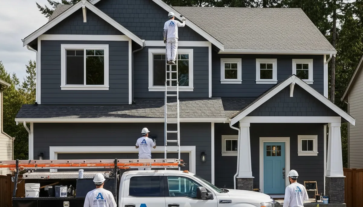 Seattle, WA house painters providing professional exterior and interior painting services