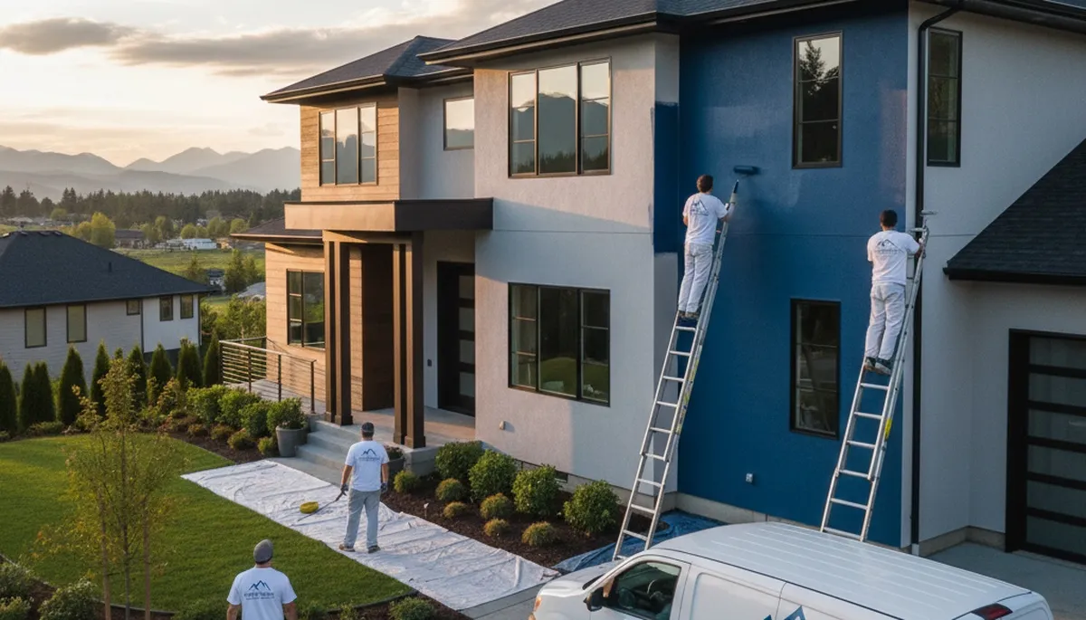 Seattle, WA house painting service by House Painters Seattle WA for residential exterior painting