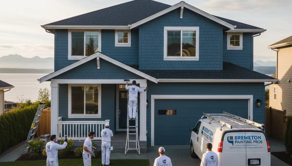 Seattle, WA house painting service for exterior and interior home painting by professional painters