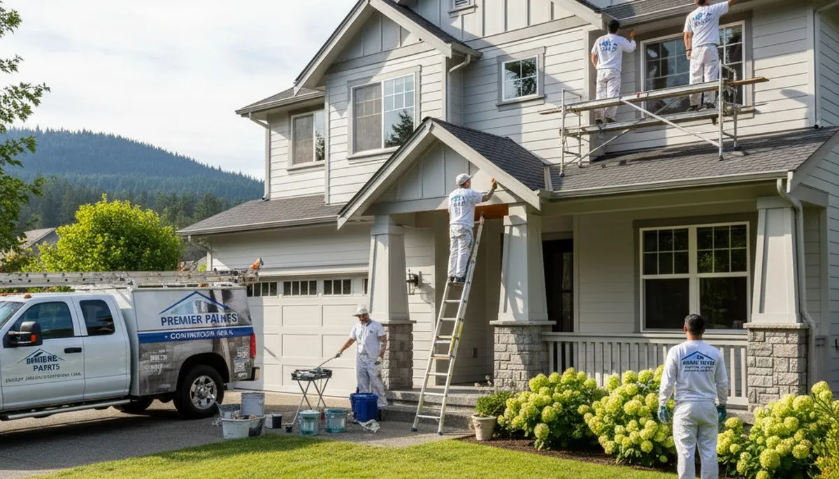 Seattle, WA house painting service by professional painters for residential exterior and interior projects