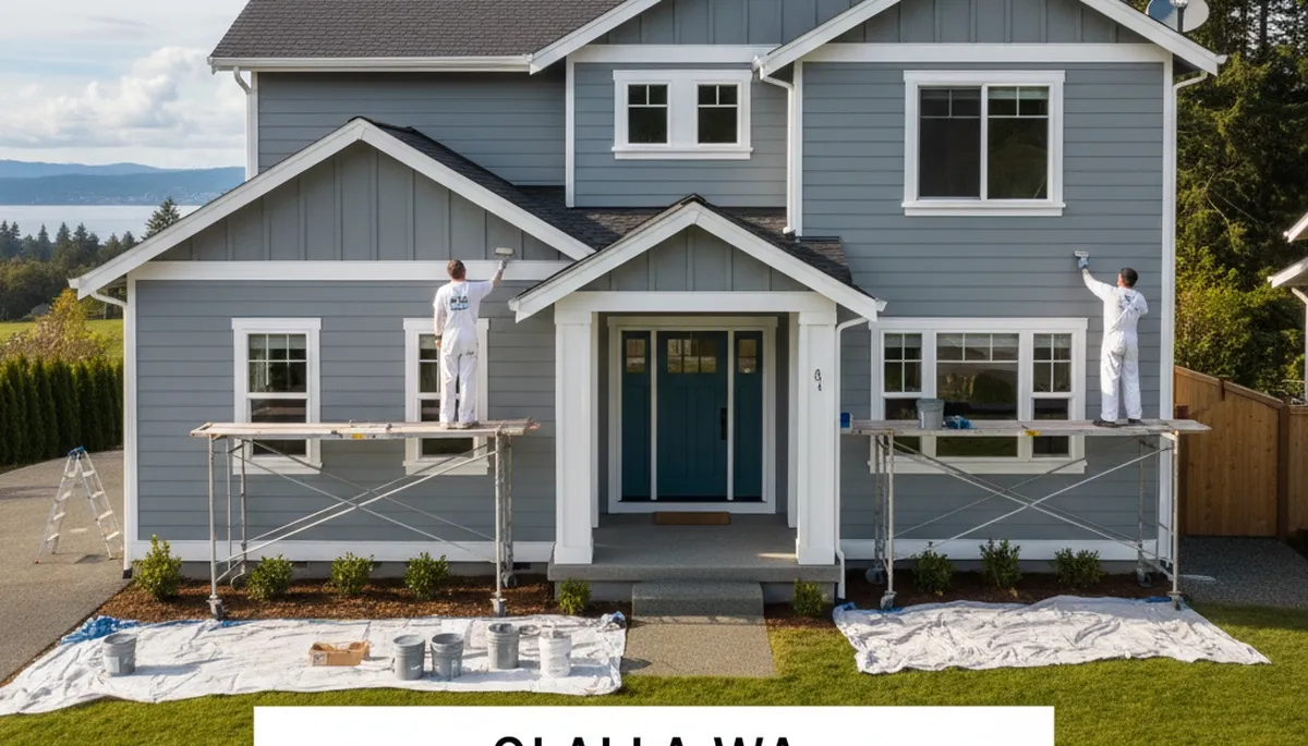 Professional house painting service in Seattle, WA for residential exterior and interior projects