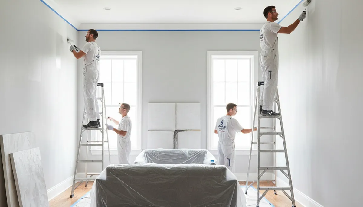 Professional interior house painting in Seattle, WA by expert painters for flawless wall finishes